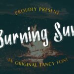 Burning Sun Font - Featured Image