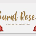 Burnt Rose Font - Featured Image