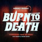 Burntodeath Regular Font - Featured Image