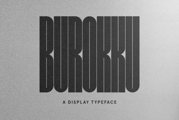 Burokku Font - Featured Image