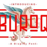 Buroq Font - Featured Image
