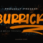 Burrick Font - Featured Image
