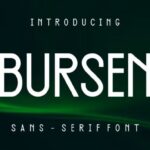 Bursen Font - Featured Image
