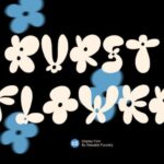 Burst Flower Font - Featured Image