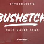 Bushetch Font - Featured Image