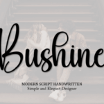 Bushine Font - Featured Image
