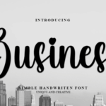 Business Font - Featured Image