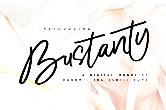 Bustanty Font - Featured Image