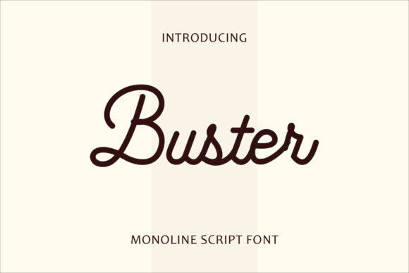 Buster Font - Featured Image