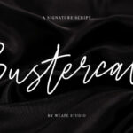 Bustercall Font - Featured Image