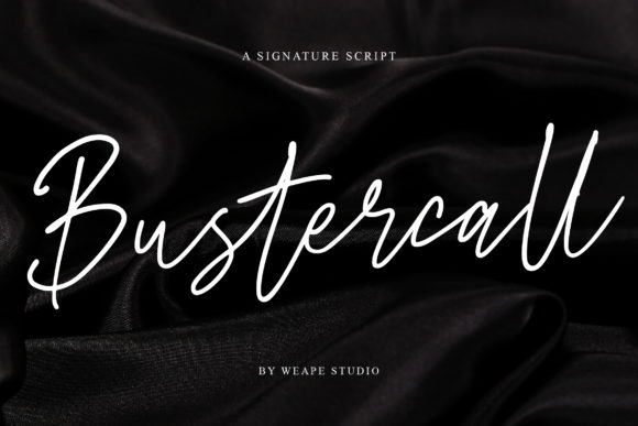 Bustercall Font - Featured Image