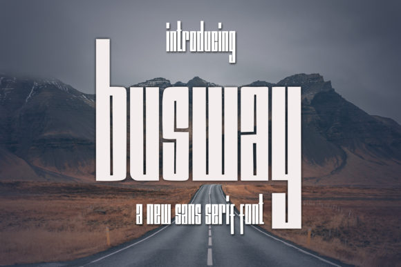 Busway Font - Featured Image