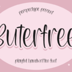 Buterfree Font - Featured Image