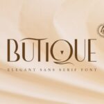 Butique Font - Featured Image