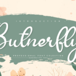 Butnerfly Font - Featured Image