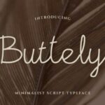Buttely Font - Featured Image