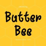 Butter Bee Font - Featured Image