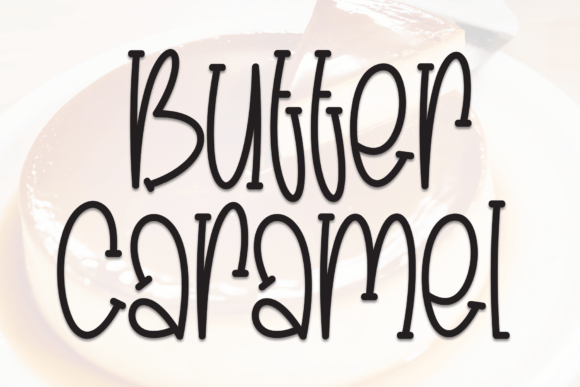 Butter Caramel Font - Featured Image