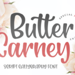 Butter Carney Font - Featured Image