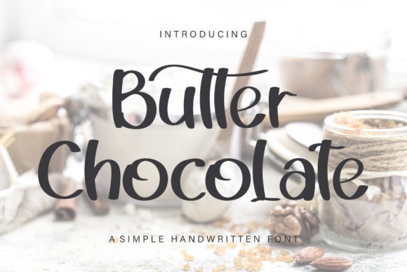 Butter Chocolate Font - Featured Image