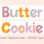 Butter Cookie Font - Featured Image