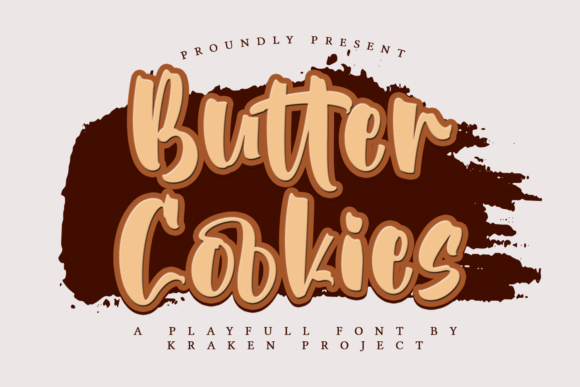 Butter Cookies Font - Featured Image
