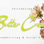 Butter Cream Font - Featured Image