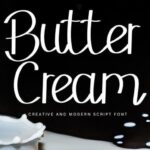 Butter Cream Font - Featured Image