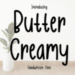 Butter Creamy Font - Featured Image