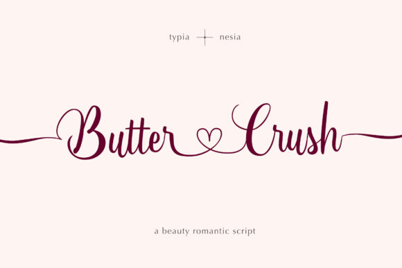 Butter Crush Font - Featured Image