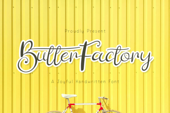 Butter Factory Font - Featured Image