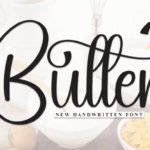 Butter Font - Featured Image