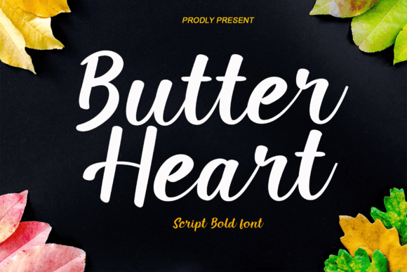 Butter Heart Font - Featured Image