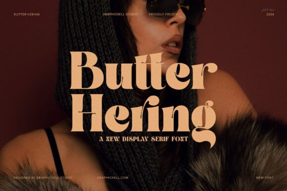 Butter Hering Font - Featured Image