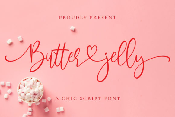 Butter Jelly Font - Featured Image