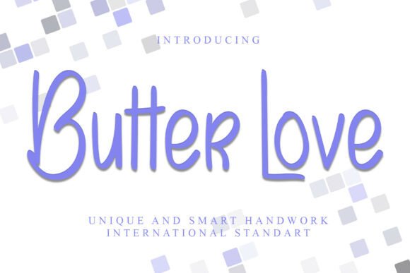 Butter Love Font - Featured Image