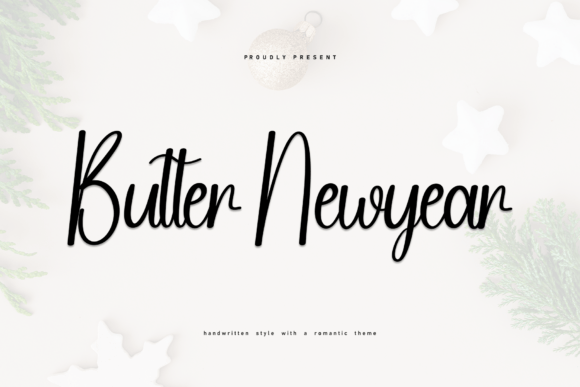 Butter Newyear Font - Featured Image