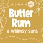 Butter Rum Font - Featured Image