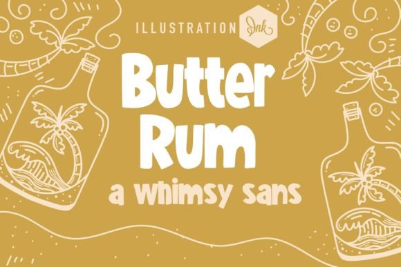 Butter Rum Font - Featured Image