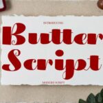 Butter Script Font - Featured Image