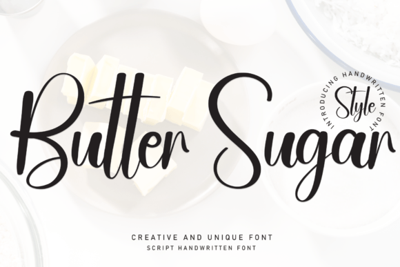 Butter Sugar Font - Featured Image