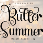 Butter Summer Font - Featured Image