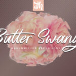 Butter Swany Font - Featured Image