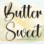 Butter Sweet Font - Featured Image