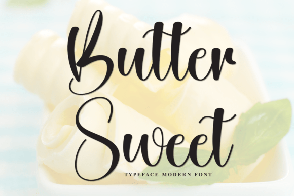 Butter Sweet Font - Featured Image