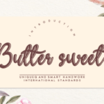 Butter Sweet Font - Featured Image