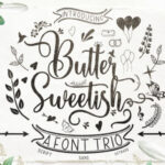 Butter Sweetish Font - Featured Image