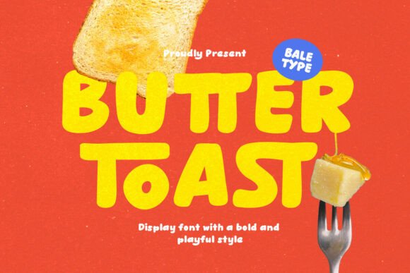 Butter Toast Font - Featured Image