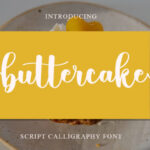 Buttercake Font - Featured Image