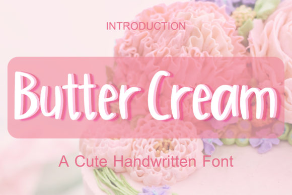Buttercream Font - Featured Image